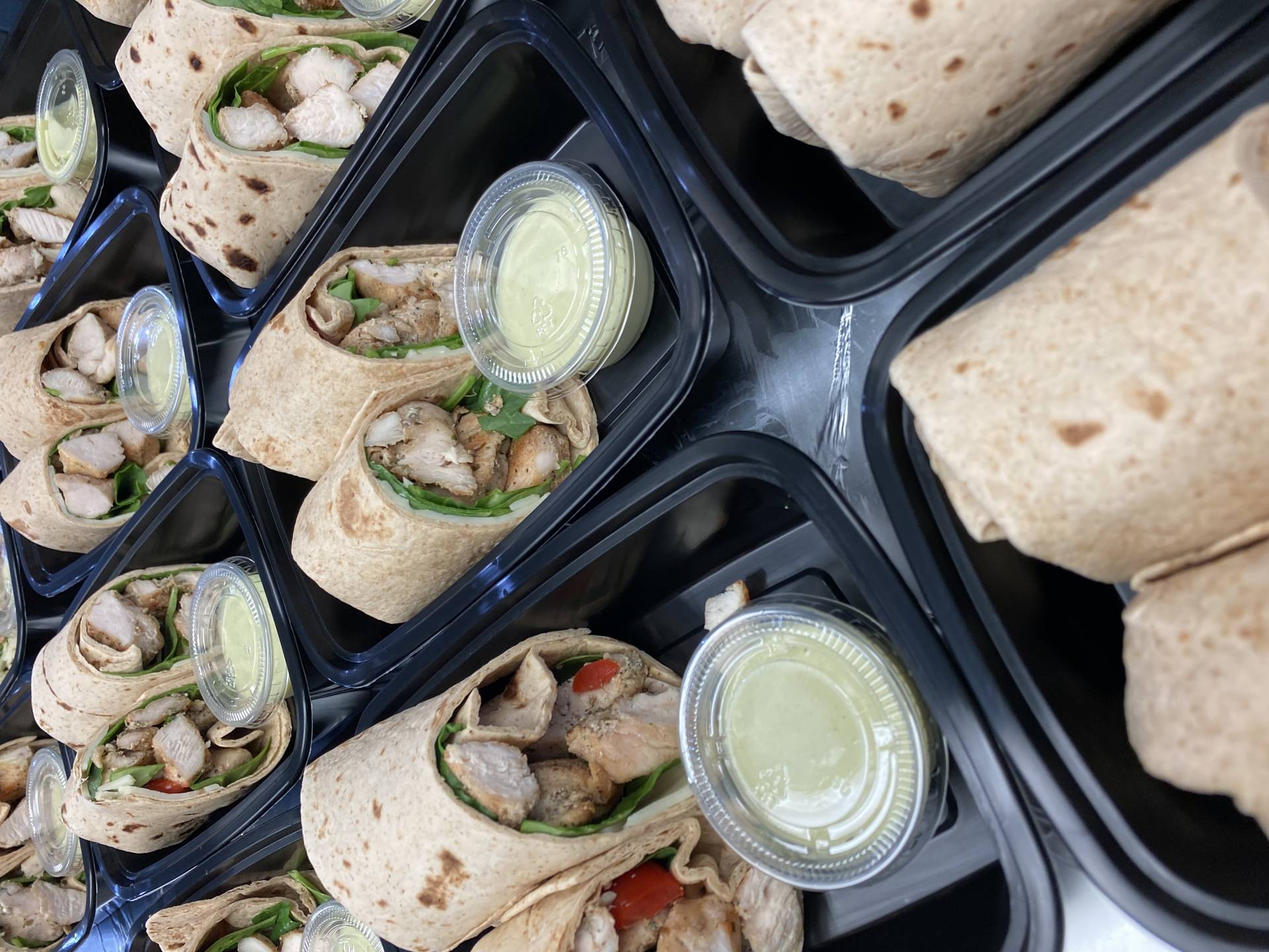 Chicken Avocado Ranch Wrap