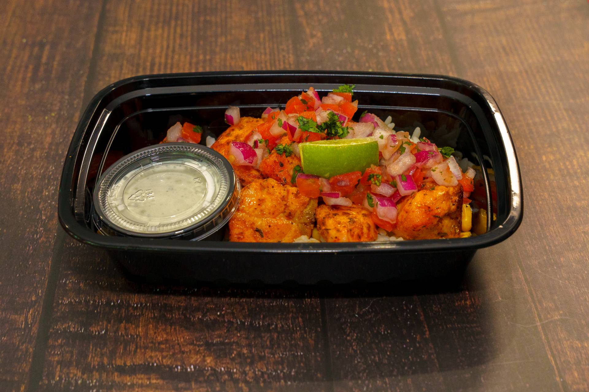 Blackened Salmon Bites