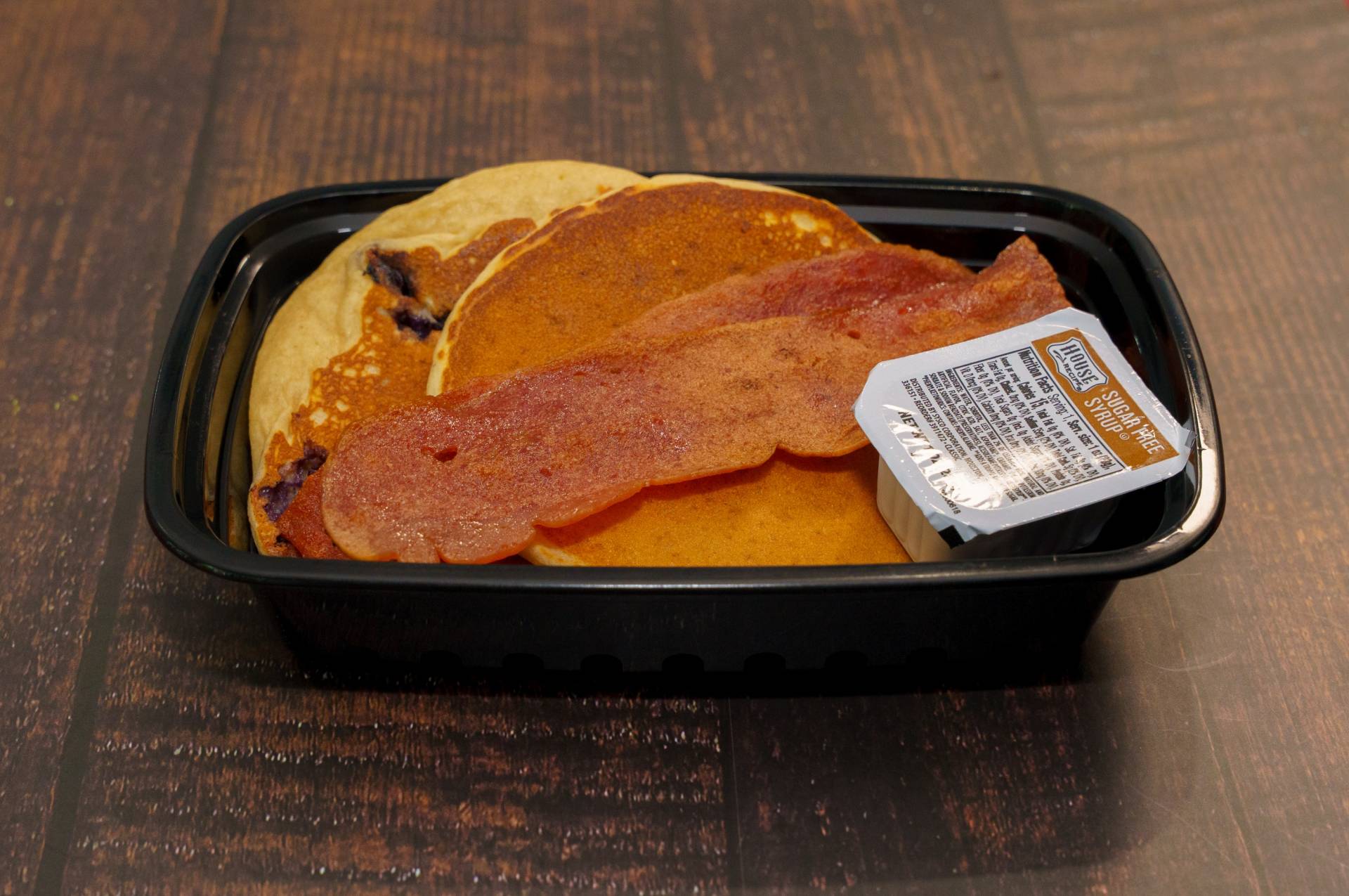 Blueberry Protein Pancakes