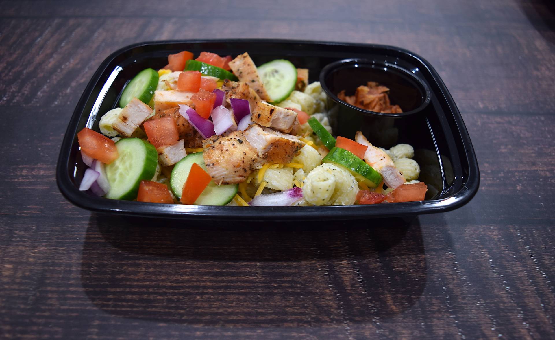Chicken Bacon Ranch Pasta Salad