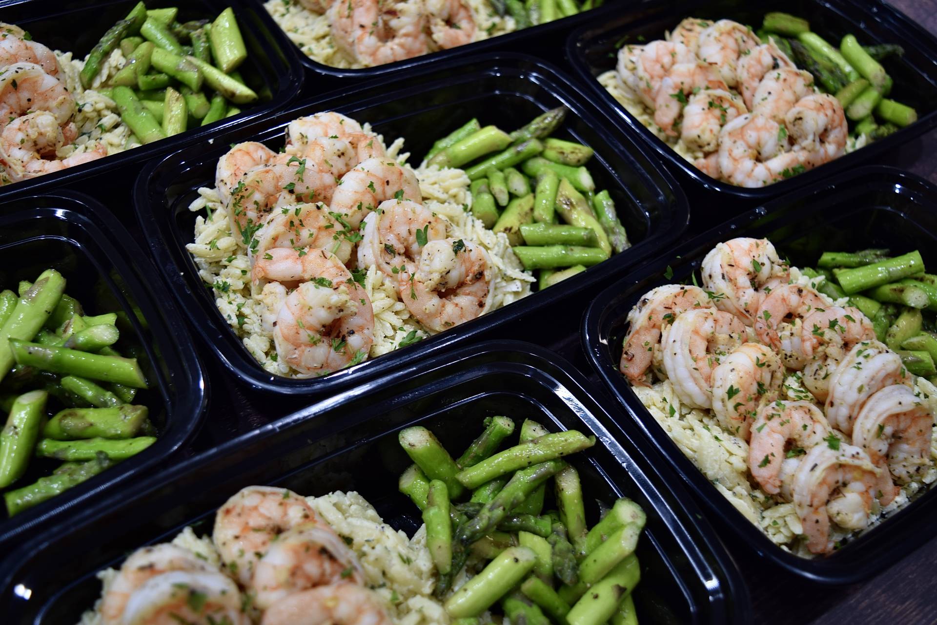 Lemon Orzo Shrimp
